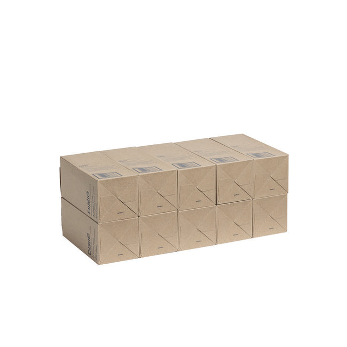 Slim Unwrapped Plastic Straws, 8", Plastic, Black, 500/Box, 10 Boxes/Carton