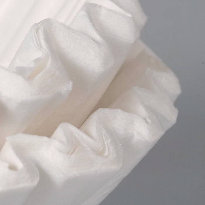 Commercial Coffee Filters, 10 gal Urn Style, Flat Bottom, 25/Cluster, 10 Clusters/Carton