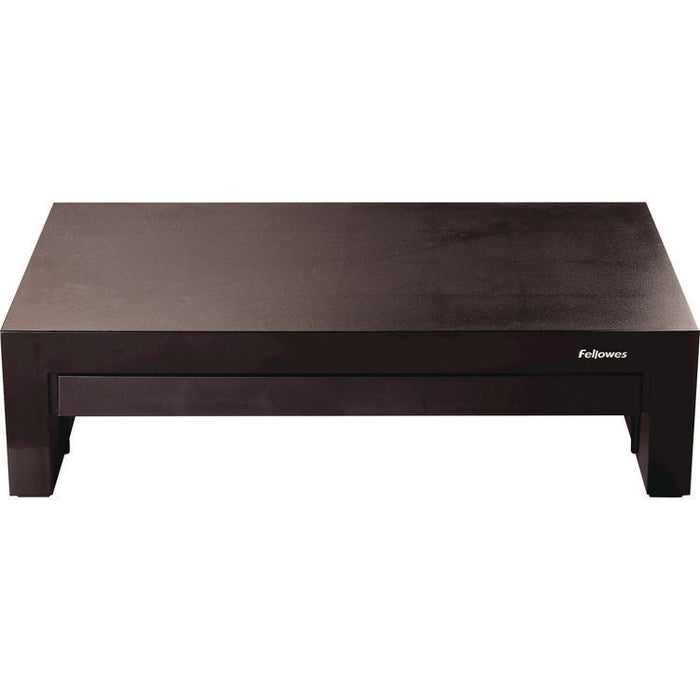 Designer Suites Monitor Riser, For 21" Monitors, 16" x 9.38" x 4.38" to 6", Black Pearl, Supports 40 lbs