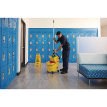 Load image into Gallery viewer, "Caution Wet Floor"Caution Wet Floor" Sign, 11 x 12 x 25, Bright Yellow Sign, 11 x 12 x 25, Yellow, 6/Carton

