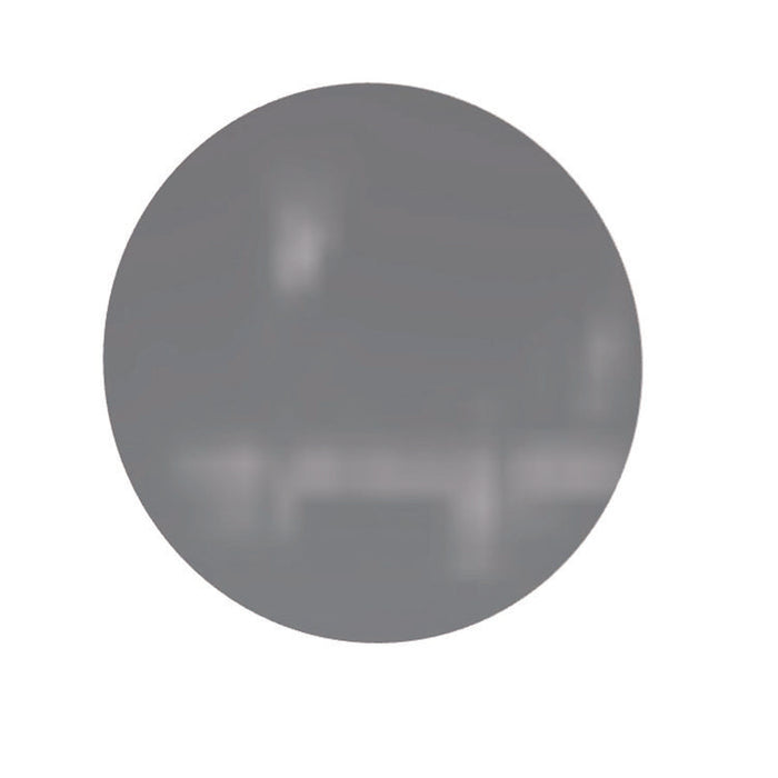 Coda Low Profile Circular Magnetic Glassboard, 24 x 24, Smoke Surface