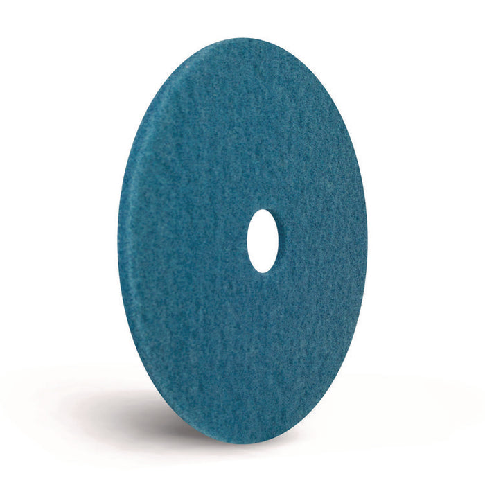 Cleaner Pads, 13", Blue, 5/Carton