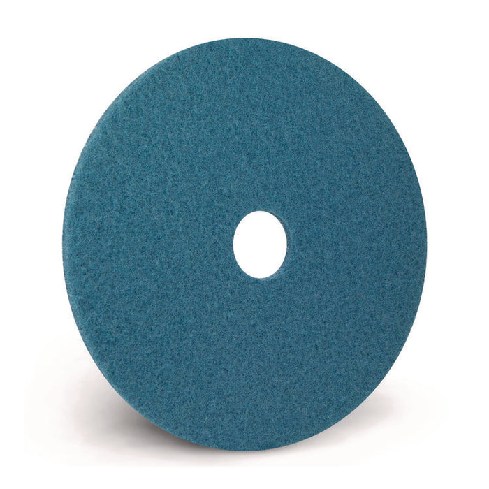 Cleaner Pads, 17", Blue, 5/Carton