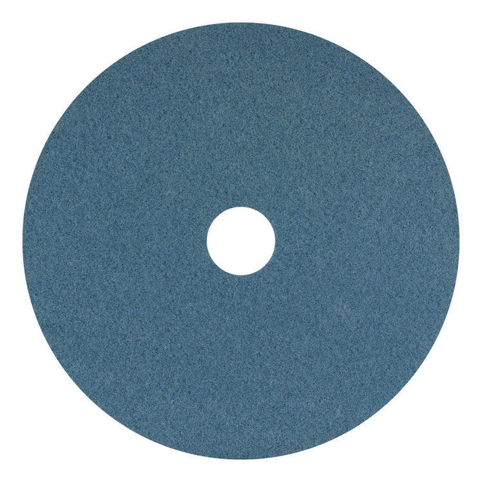 Cleaner Pads, 17", Blue, 5/Carton