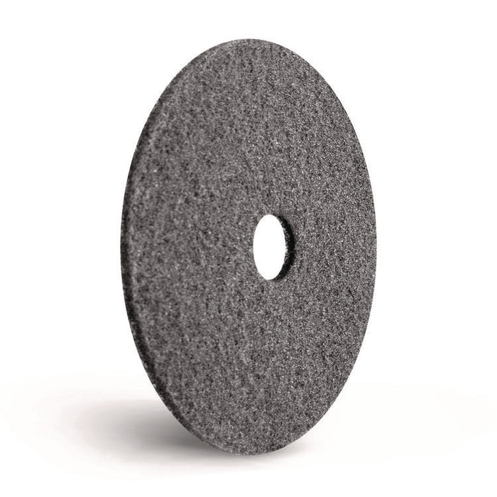 Black Diamond 800 Grit Deep Cleaning Pad, 20" Diameter, Black/Gray, 2/Carton