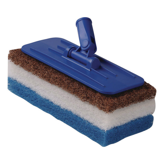 Octopus Threaded Holder Kit, 9 x 3.75, Royal Blue, 4/Carton