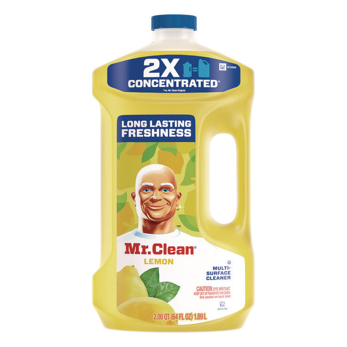 Multipurpose Cleaning Solution, Lemon Scent, 64 oz Bottle