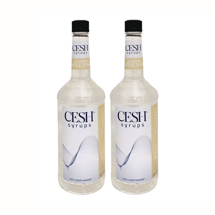 Simple Sugar-Free Syrup, 33.81 oz Bottle, 2/Carton