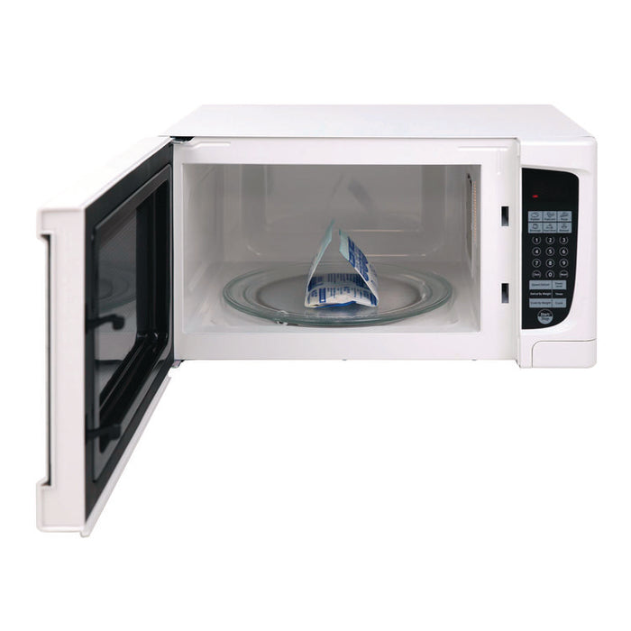 1.4 cu ft Electronic Microwave with Touch Pad, 1,000 W, White