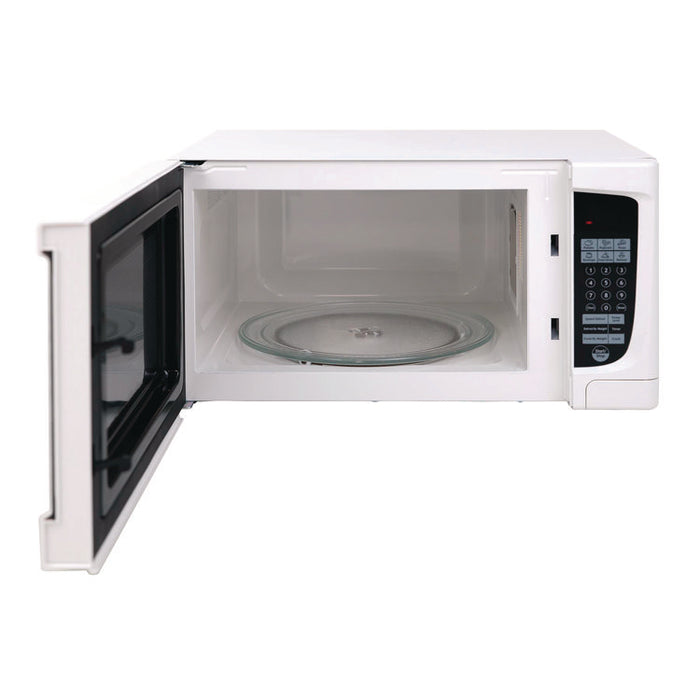 1.4 cu ft Electronic Microwave with Touch Pad, 1,000 W, White