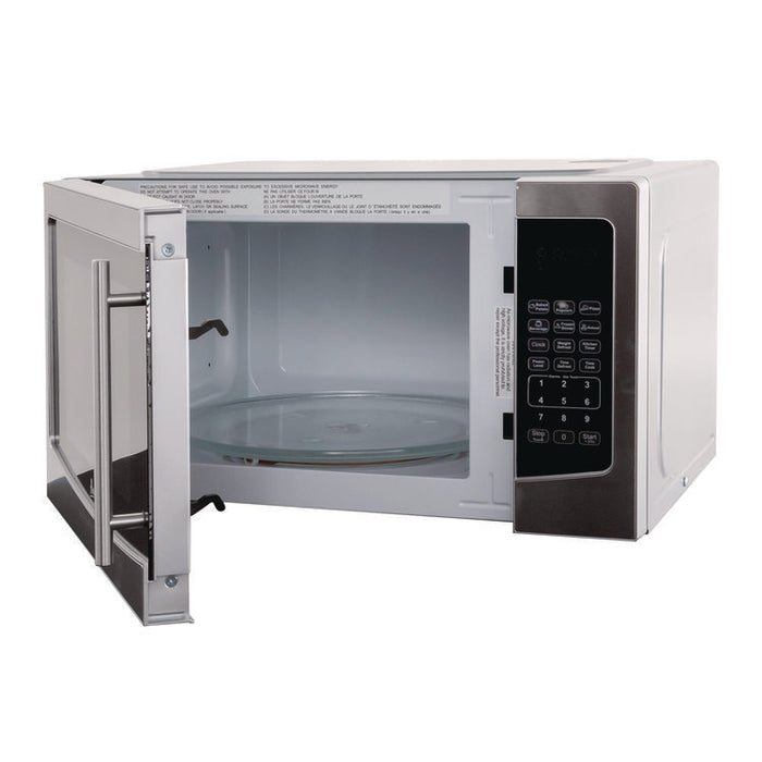 1.1 cu ft Compact Microwave Oven, 1,000 W, Mirror-Finish