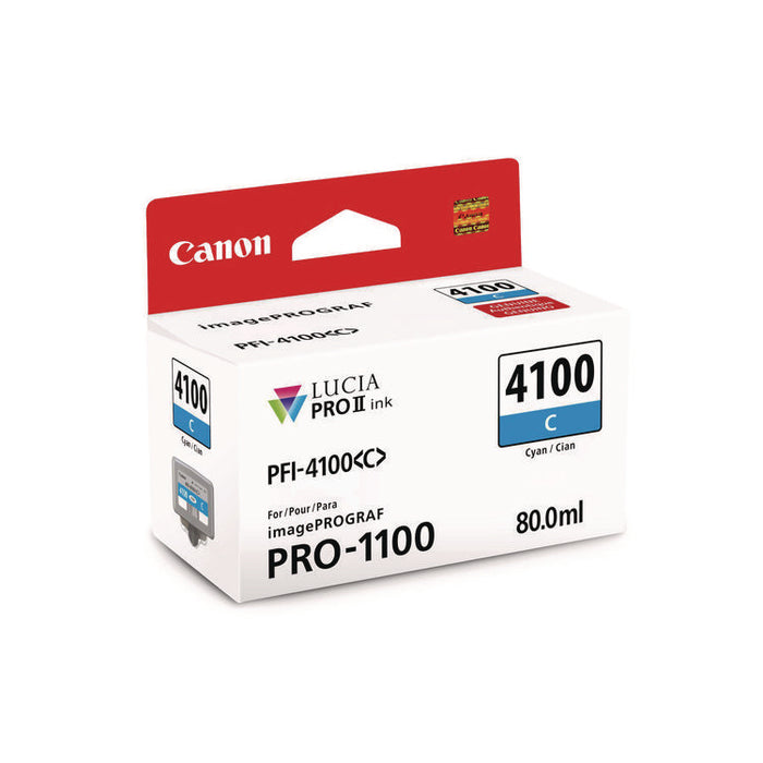 6778C002AA (PFI-4100) High-Yield Ink,Cyan