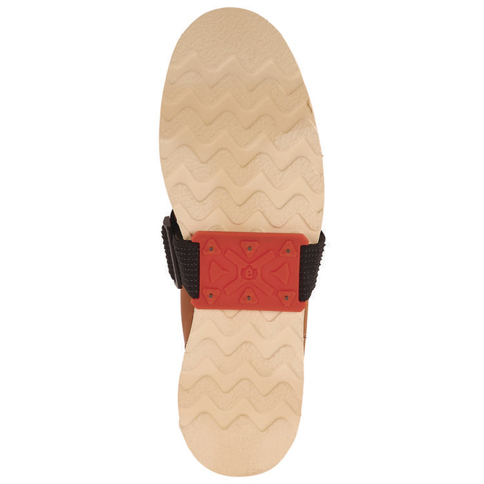 TREX 6316 Mid-Sole Ice Cleats. Flat Sole, One Size Fits Most, Orange, Pair