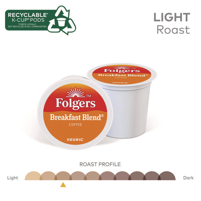 Breakfast Blend Coffee K-Cups, 24/Box