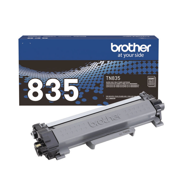 TN835 Super High-Yield Toner, 5,000 Page-Yield, Black