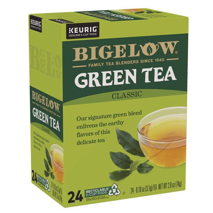Green Tea K-Cup Pack, 24/Box, 4 Box/Carton