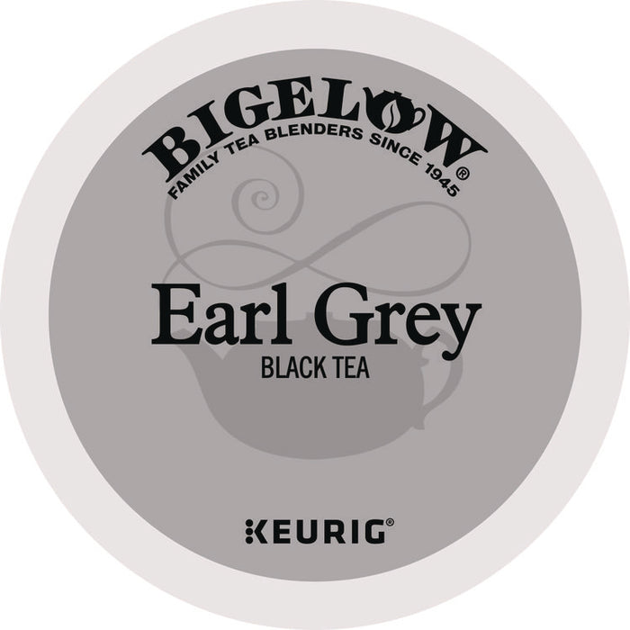 Earl Grey Tea K-Cup Pack, 24/Box, 4 Box/Carton