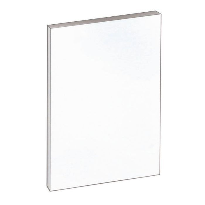 Second Nature Recycled Unruled Memo Pads, Unruled, (100) White 4 x 6 Sheets, 12/Pack