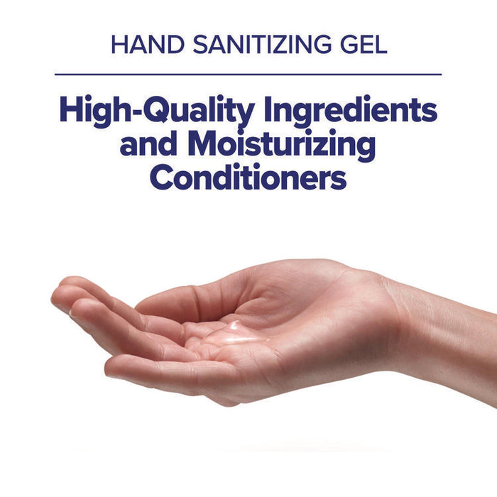 Food Processing Advanced Hand Sanitizer E3 Gel, 1,200 mL Bottle, Fragrance-Free, For ES6 Dispensers, 2/Carton