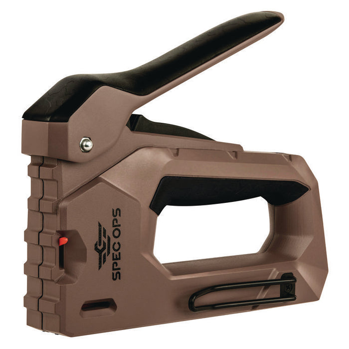 Hi-Start Hand Tacker, T50 Style Staples (0.25" to 0.56") and 18-gauge Brads (0.5" to 0.63")