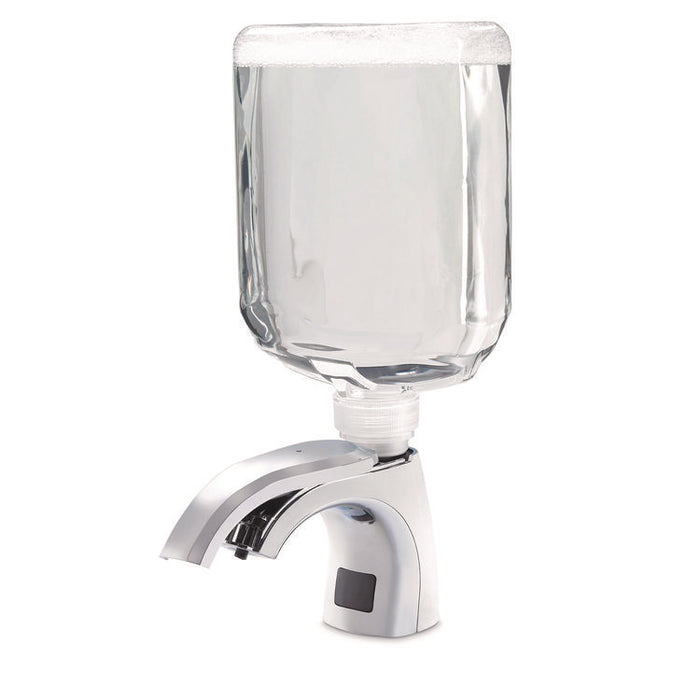 CXR REDIFOAM Dispensing Fixture, 2,000 mL, 11.5 x 13.11 x 7.99, Chrome