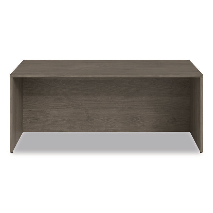 Alera Seville Series Desk Shell, 72" x 36" x 29", Walnut