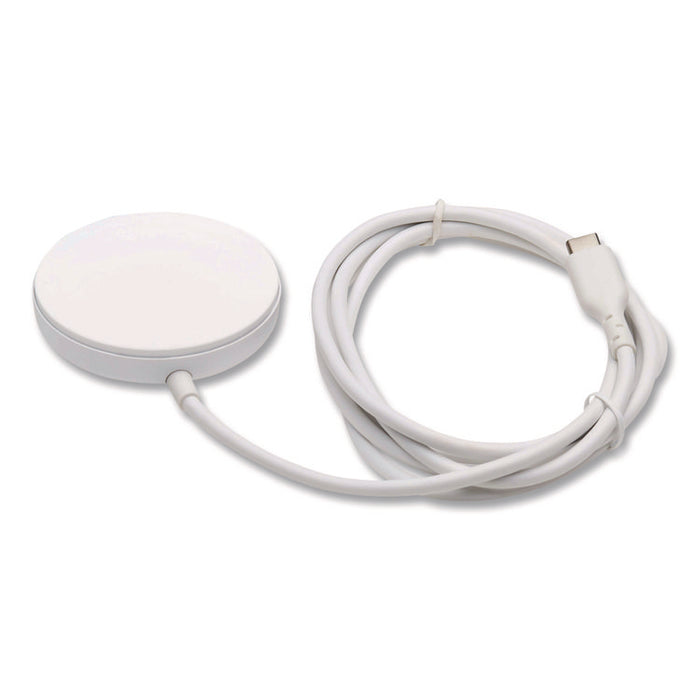 15W Wireless Charging Pad, USB C, White