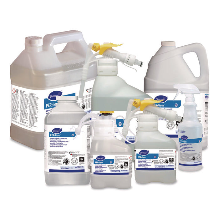 PERdiem Concentrated General Cleaner with Hydrogen Peroxide, 5 L RTD Bottle