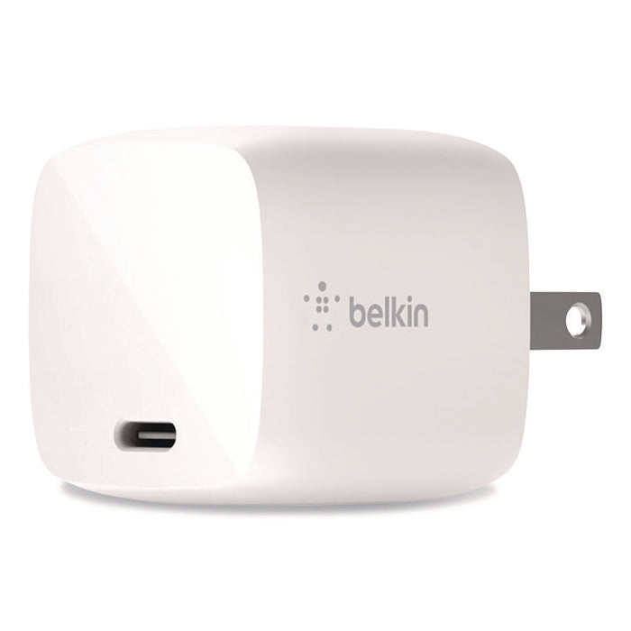 BOOST CHARGE USB-C PD 3.0 PPS Wall Charger + USB-C to Lightning Cable, White