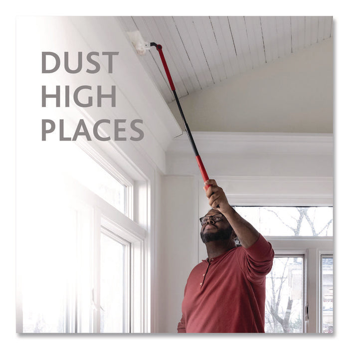 Flex and Catch Duster Heavy-Duty Refills, Polyester, White, 5/Pack