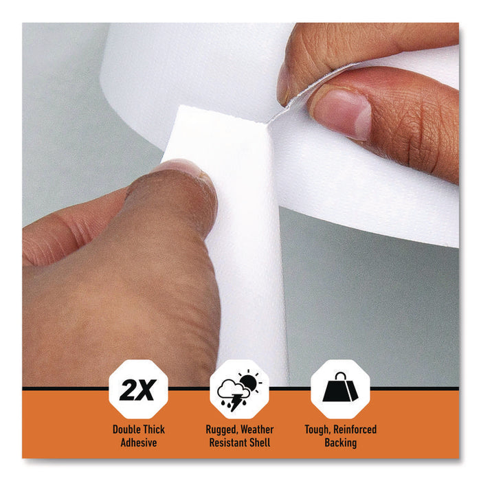 Gorilla Tape, 3" Core, 1.88" x 30 yds, White
