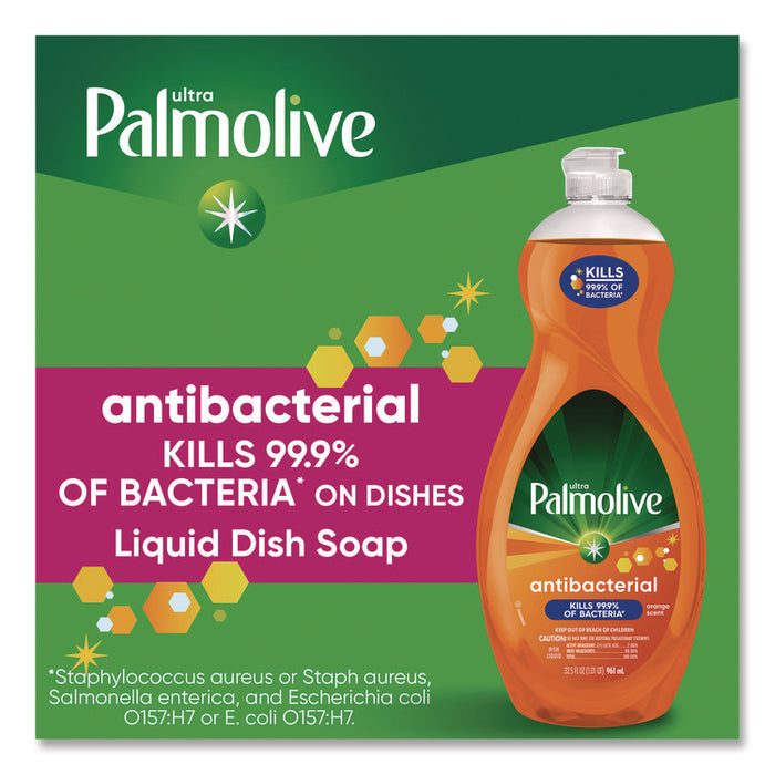 Ultra Antibacterial Dishwashing Liquid, Orange Scent. 32.5 oz Bottle