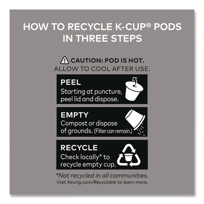 Decaf Coffee K-Cup Pods, 48/Box