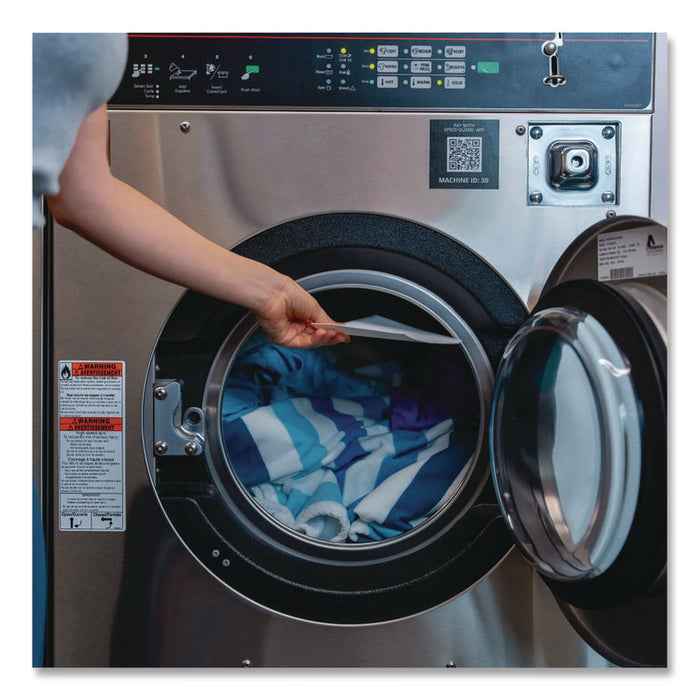 Liquidless Laundry Detergent Sheets, Magnolia and Lily Scent, 6.17 oz Box, 50 Sheets