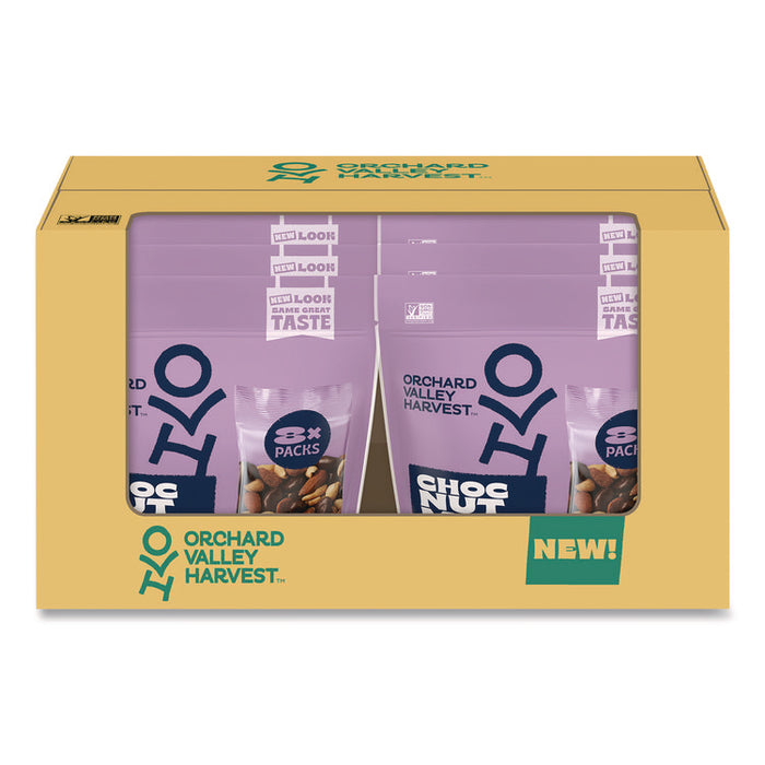Chocolate Raisin Nut Mix, (8) 1 oz Bags