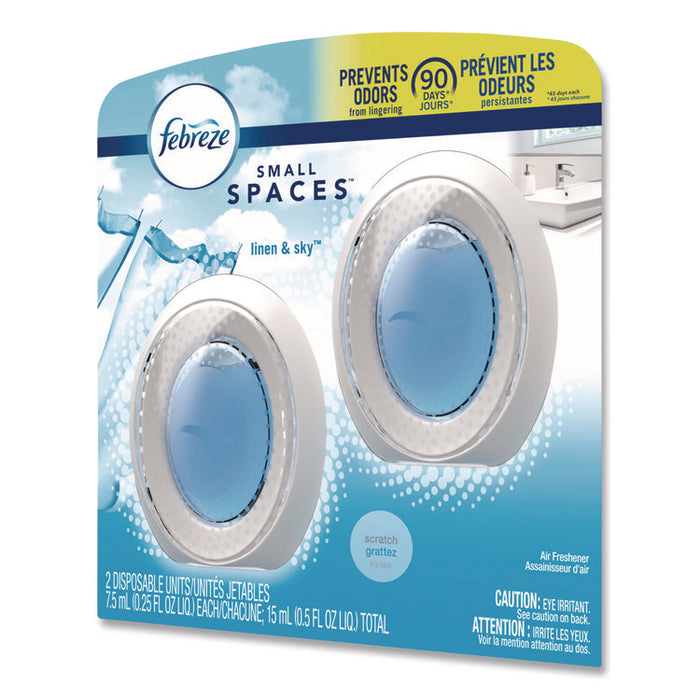 smallSPACES, Linen and Sky, 0.25 oz, 2/Pack