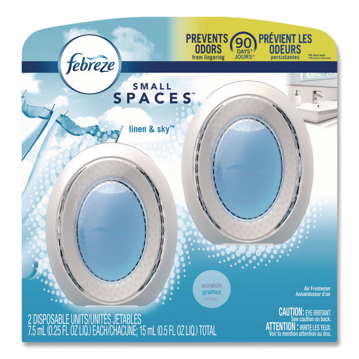 smallSPACES, Linen and Sky, 0.25 oz, 2/Pack