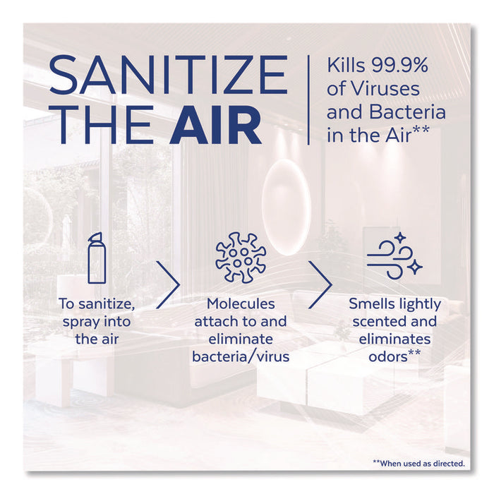 Air Sanitizer Spray, Simple Fresh Scent, 10 oz Aerosol Spray