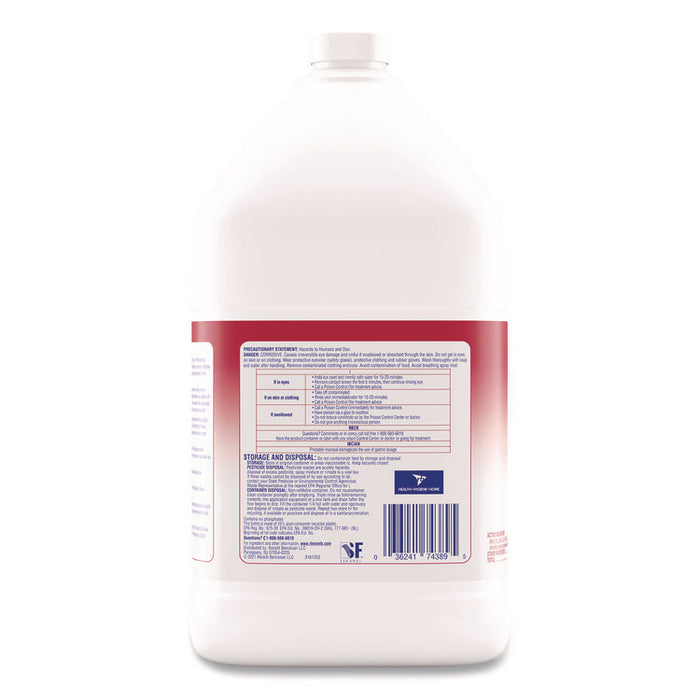 No-Rinse Sanitizer Concentrate, Unscented, 128 oz Bottle
