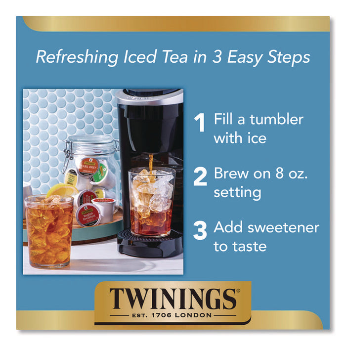 Tea K-Cups, Irish Breakfast, 0.11 oz, 24/Box