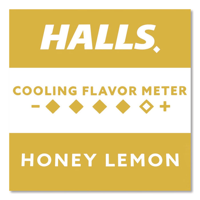 Relief Menthol cough Suppressant - Oral Anesthetic, Honey Lemon, 30/Pack