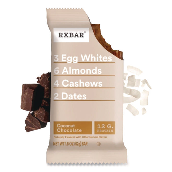 Adult Bars, Coconut Chocolate, 1.83 oz Bar, 12/Box