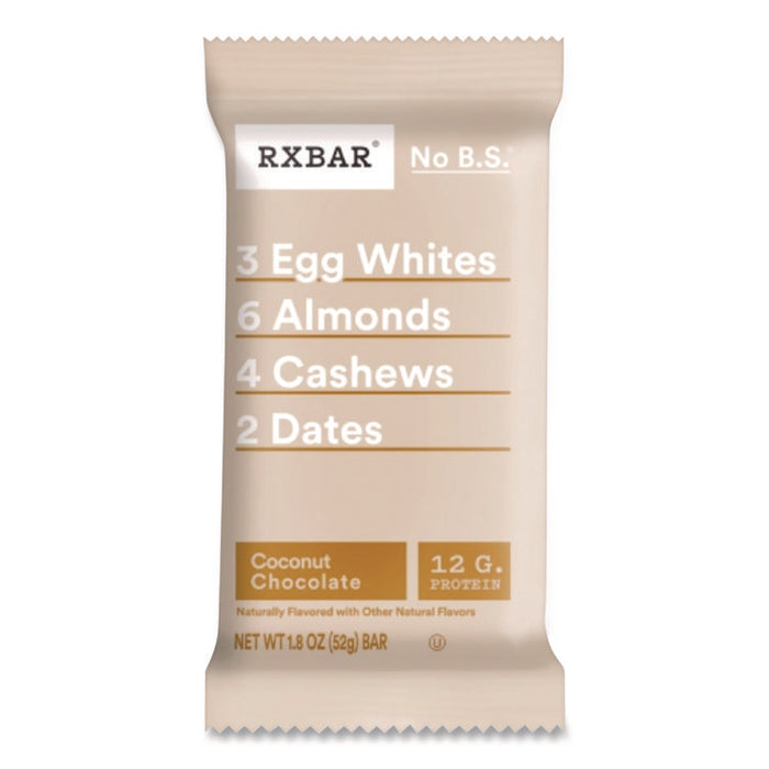 Adult Bars, Coconut Chocolate, 1.83 oz Bar, 12/Box