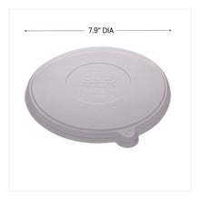 Load image into Gallery viewer, Worldview 100 Percent Recycled Content Lid, 7.93" Diameter x 0.6" h, Clear, 400/Carton
