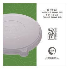 Load image into Gallery viewer, Worldview 100 Percent Recycled Content Lid, 7.93" Diameter x 0.6" h, Clear, 400/Carton
