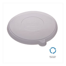 Load image into Gallery viewer, Worldview 100 Percent Recycled Content Lid, 7.93" Diameter x 0.6" h, Clear, 400/Carton
