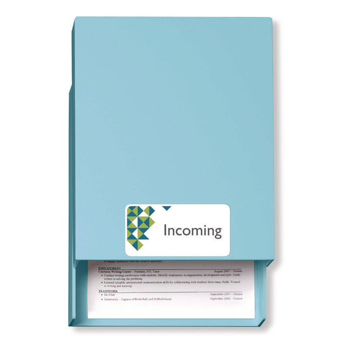 Mini-Sheets Mailing Labels, Inkjet/Laser Printers, 2 x 4, White, 4/Sheet, 25 Sheets/Pack