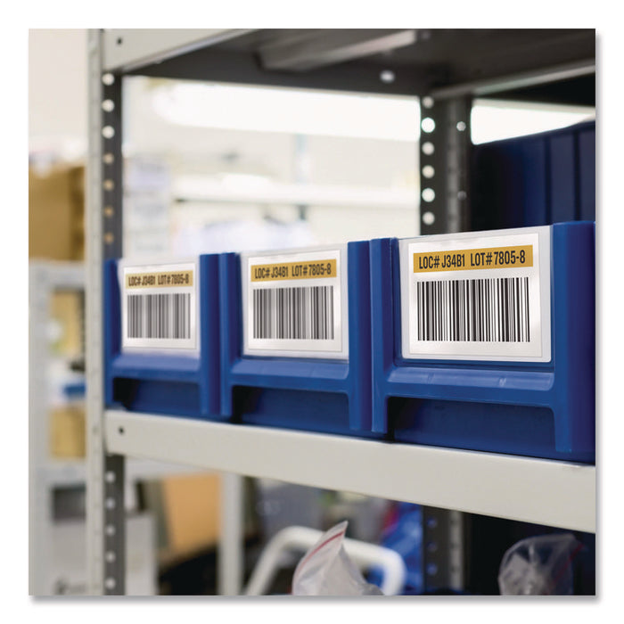 Surface Safe ID Labels, Inkjet/Laser Printers, 2 x 3.5, White, 10/Sheet, 25 Sheets/Pack