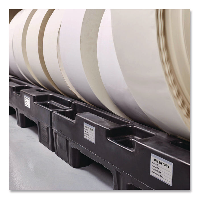 Surface Safe ID Labels, Inkjet/Laser Printers, 2 x 3.5, White, 10/Sheet, 25 Sheets/Pack