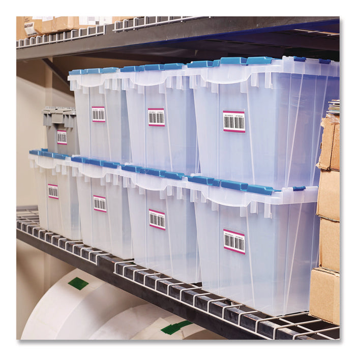 Surface Safe ID Labels, Inkjet/Laser Printers, 2 x 3.5, White, 10/Sheet, 25 Sheets/Pack
